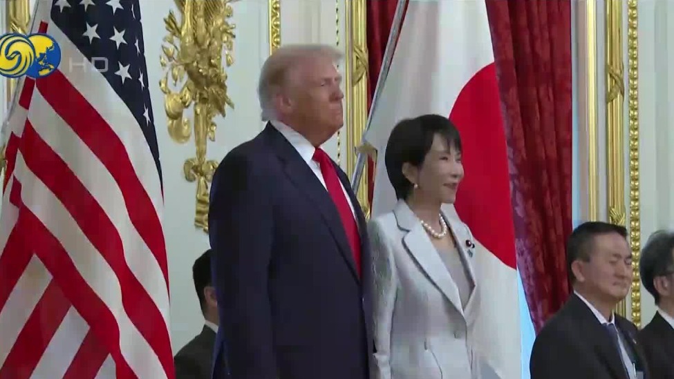 高市早苗与特朗普举行会谈