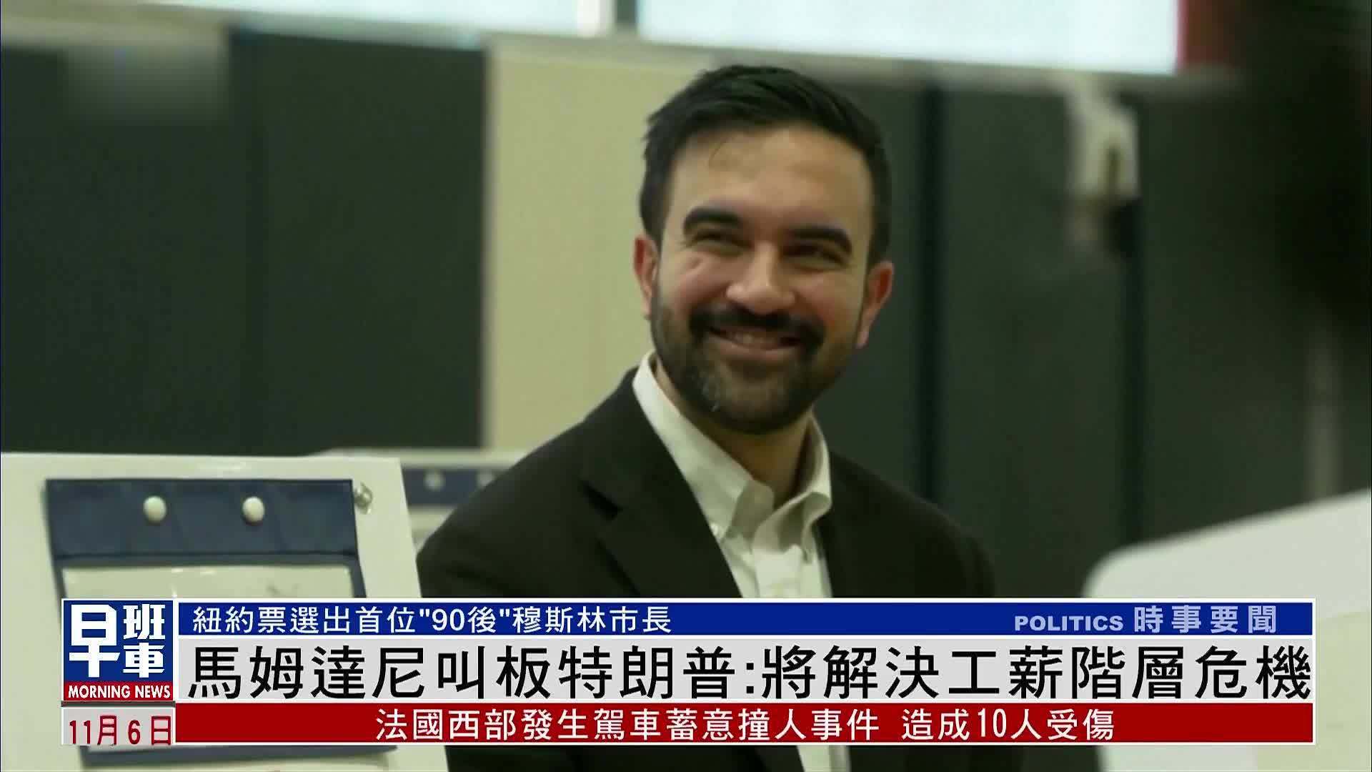 马姆达尼叫板特朗普：将解决工薪阶层危机