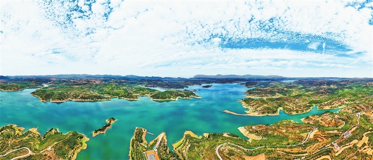 洛阳市人大常委会深入推进“天下黄河洛阳美”主题活动,图为黄河洛阳段美景。