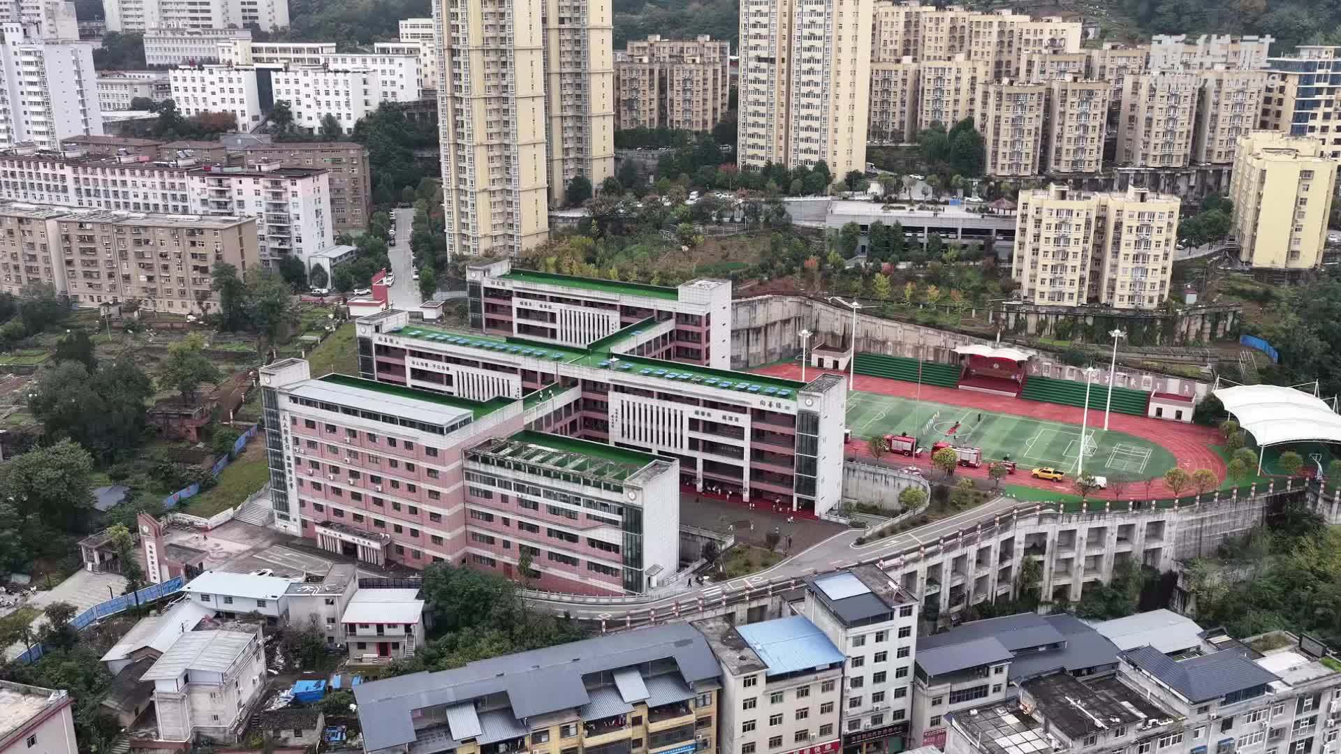 陕西旬阳：消防安全进校园