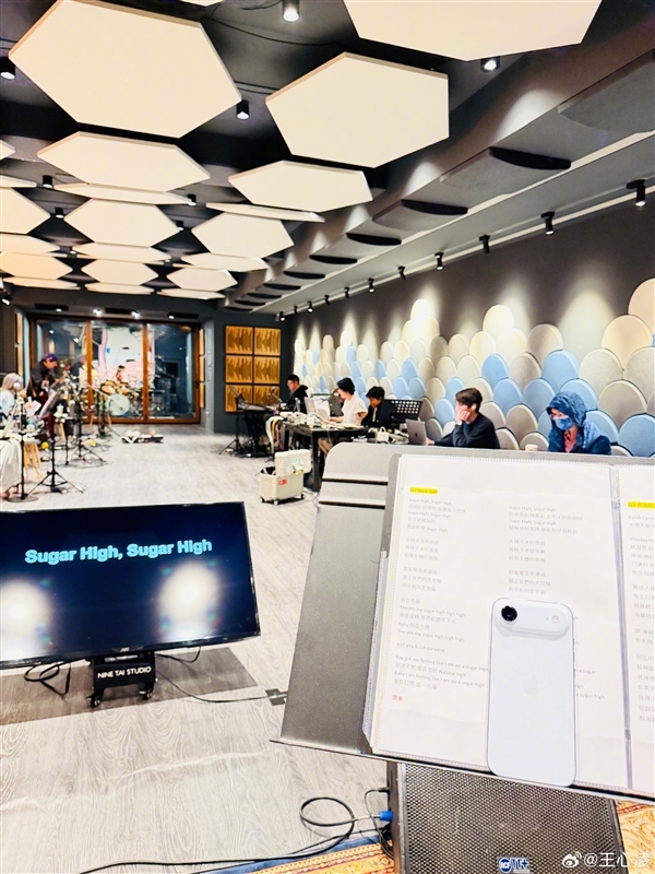 王心凌晒自拍照:新换的iPhone Air抢镜