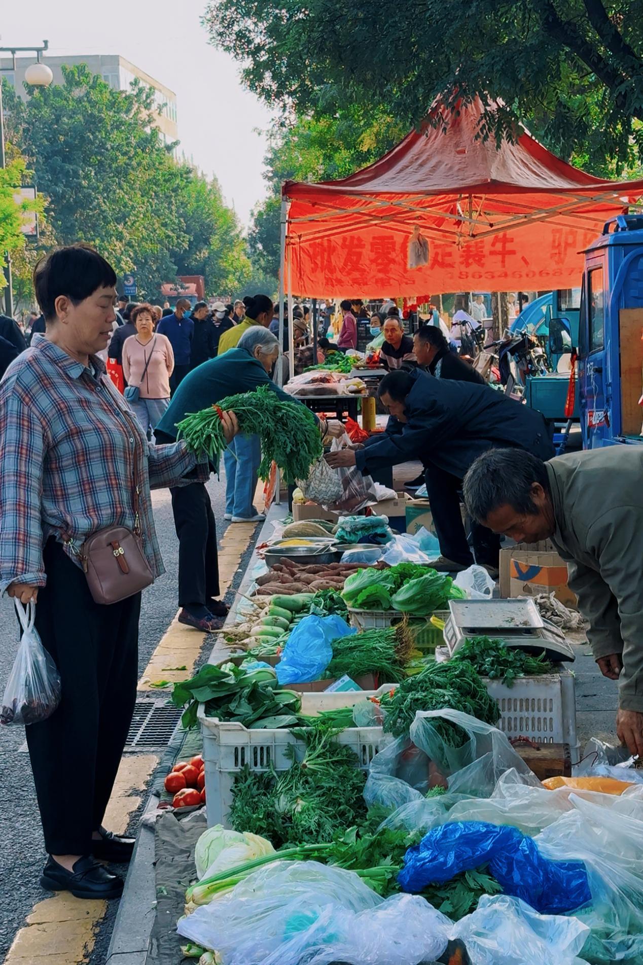 忻州古城南门市集
