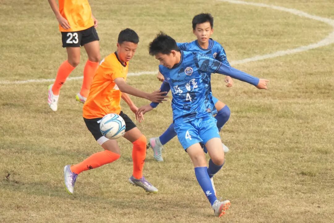 U14组决赛场景。