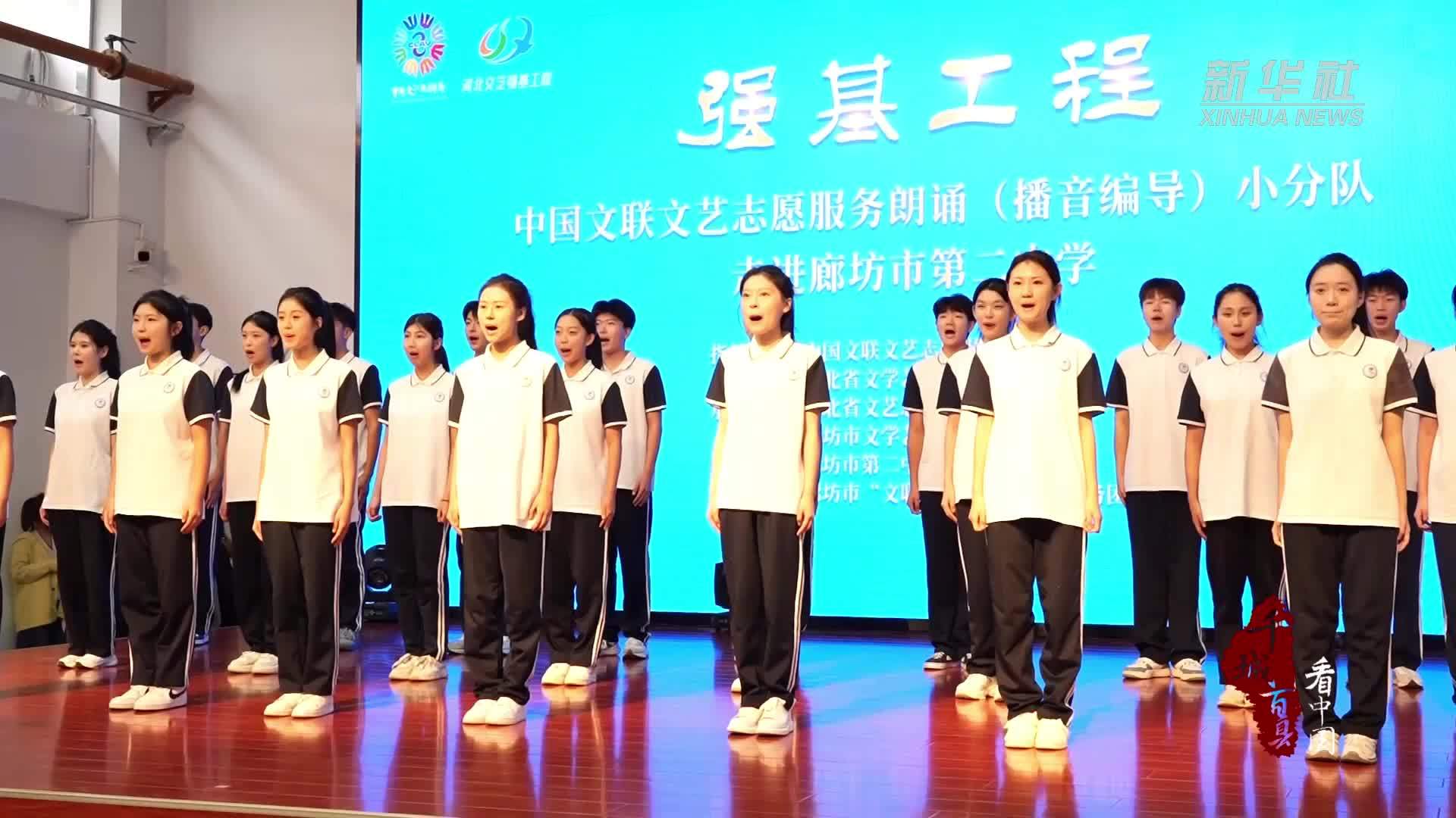 千城百县看中国｜河北廊坊：文艺志愿服务助力优质文化资源直达基层