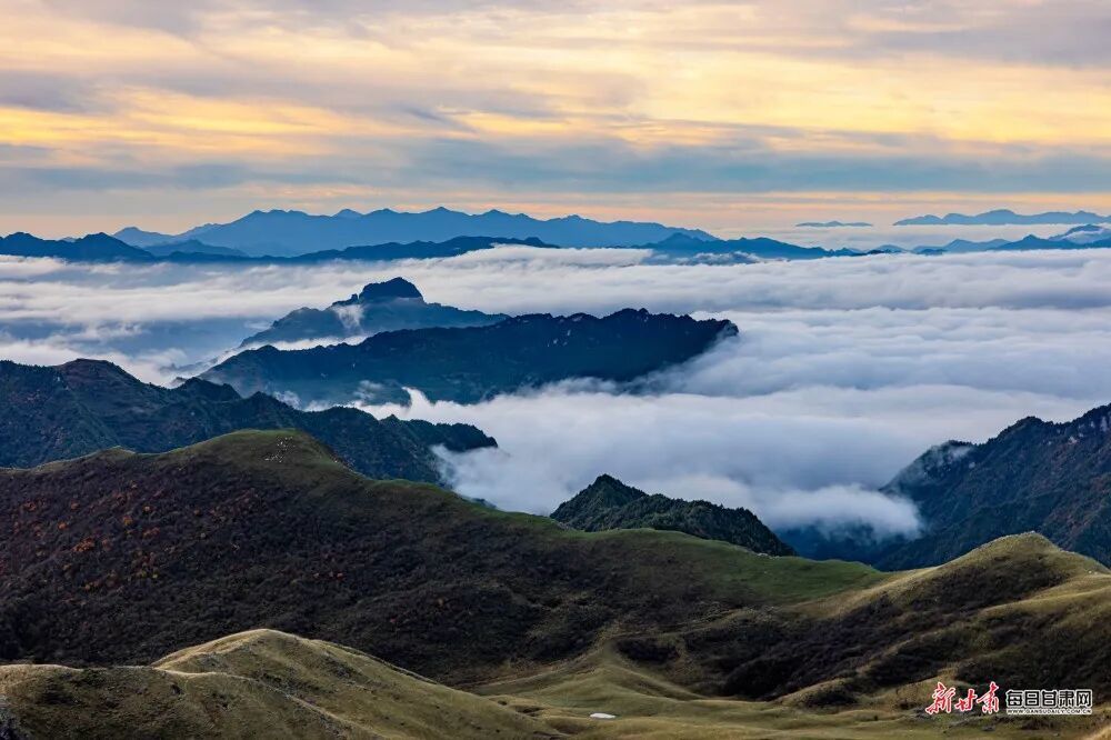 秋季到甘肃看“海” 畅游云端当自在小神仙