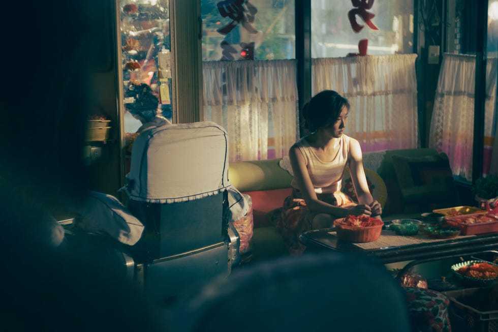 汤毓绮(艺名9m88)饰演母亲阿娟