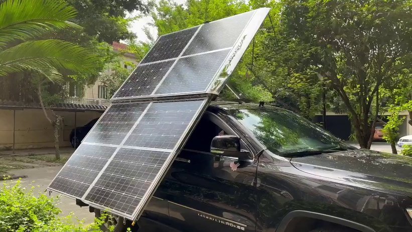 电动车变移动发电站？日产推出创新太阳能电池板
