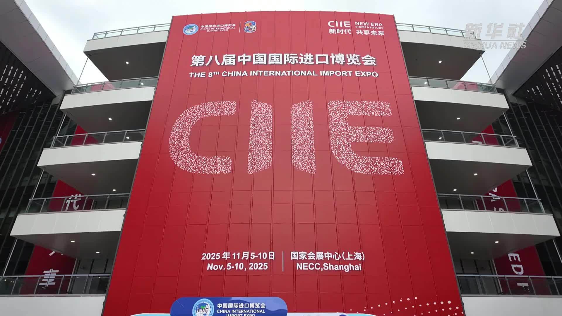 第八届进博会|进博会首日探访国家馆