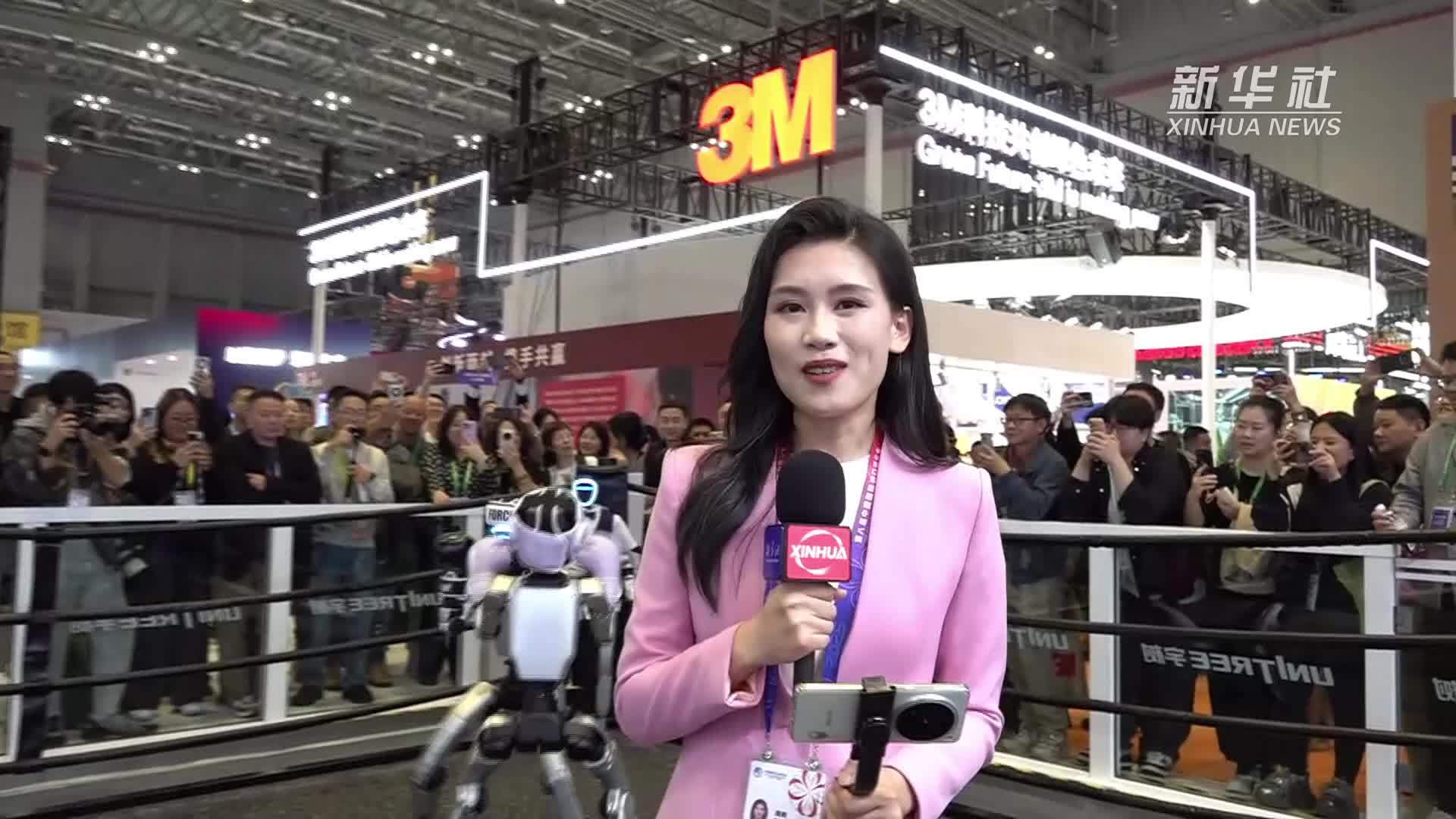 第八届进博会：走进“人机共生”的未来生活