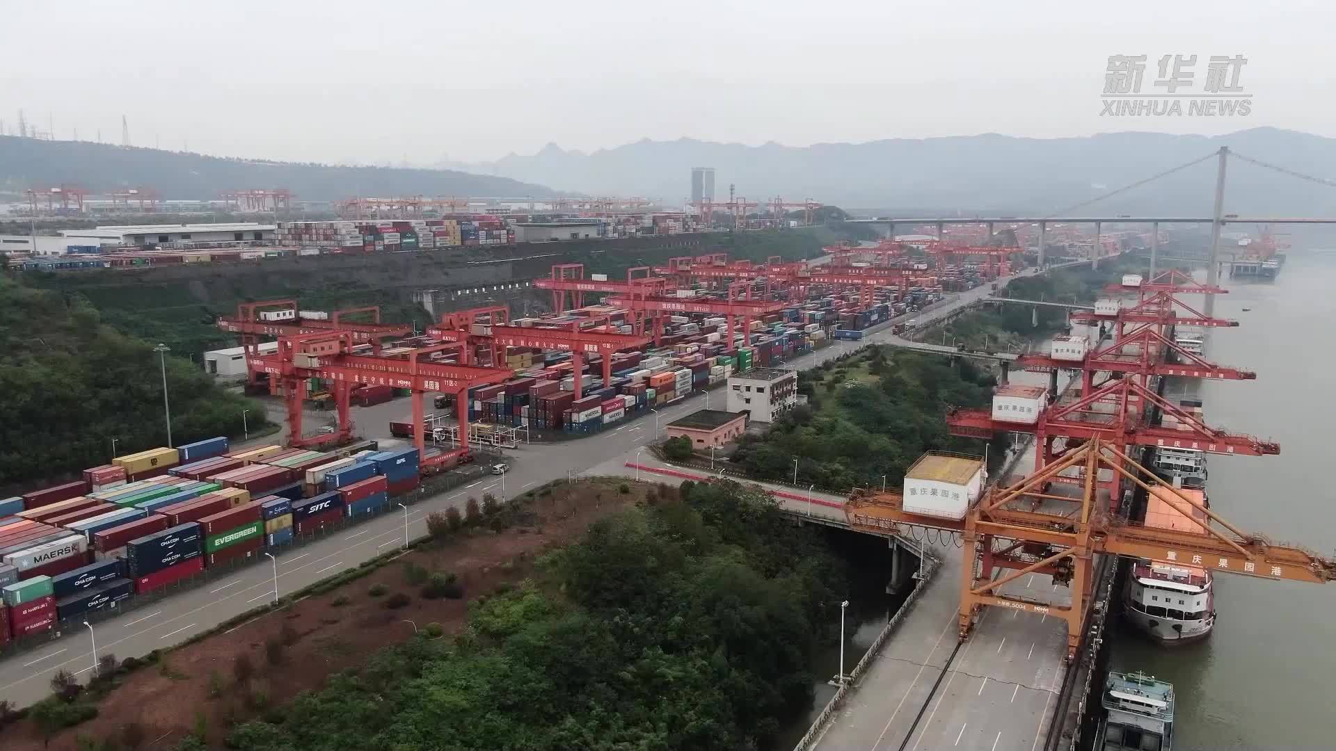 四中全会精神在基层｜长江上游最大枢纽港果园港的新变化