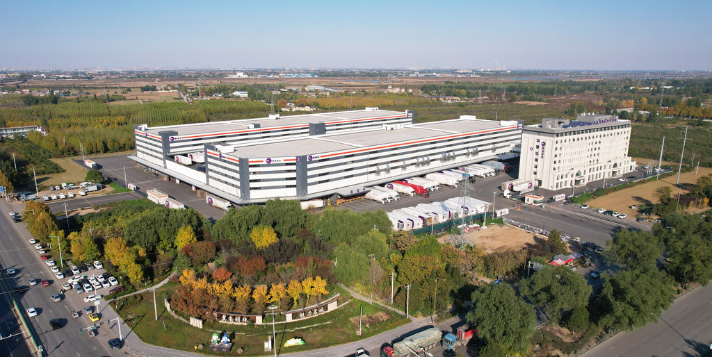 11月3日，位于邢台临空经济区的圆通（冀南）智创园项目在有序运营。