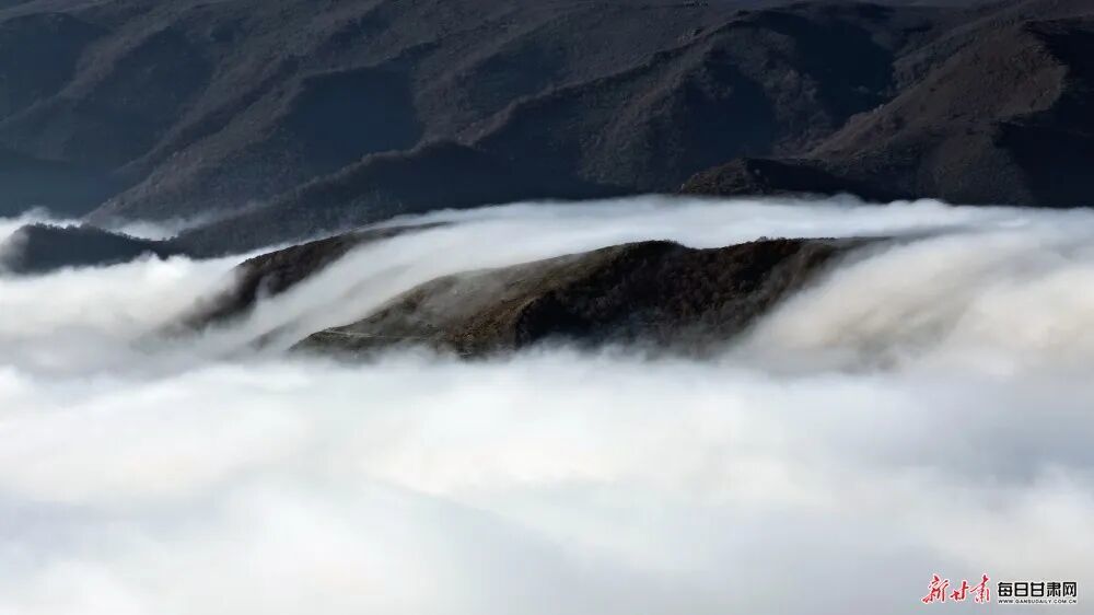 秋季到甘肃看“海” 畅游云端当自在小神仙