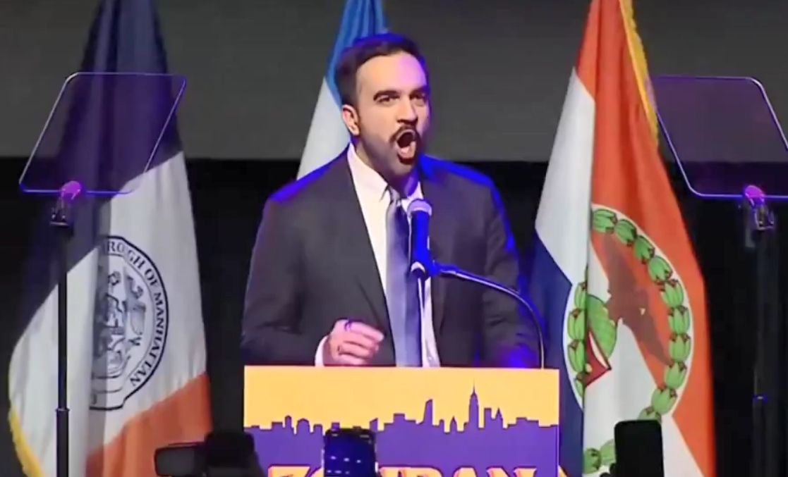 马姆达尼激情发表胜选演讲:特朗普,我知道你在看,送𱧄个字