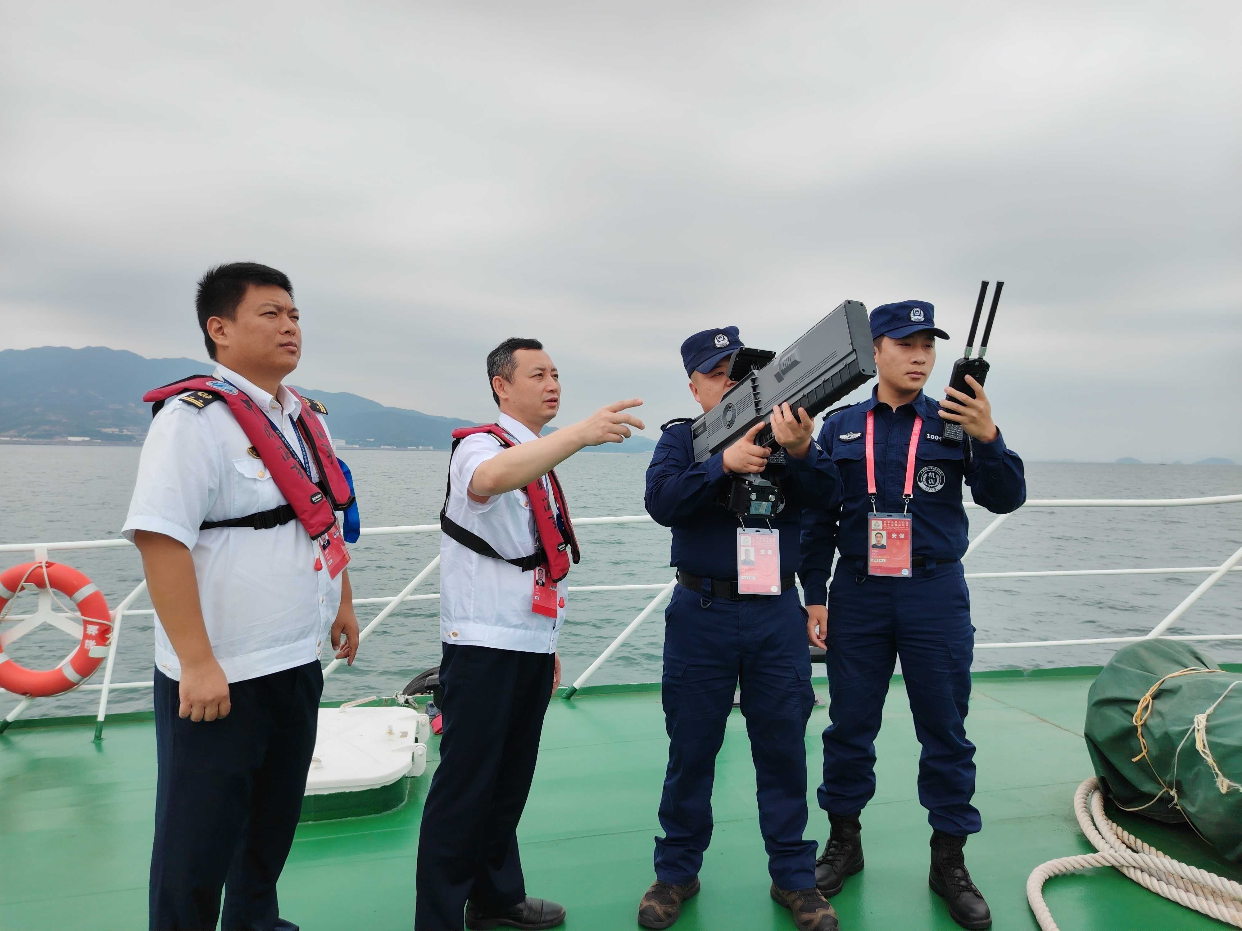 备战十五运会!大亚湾海事局前置筑牢海上马拉松安全屏障