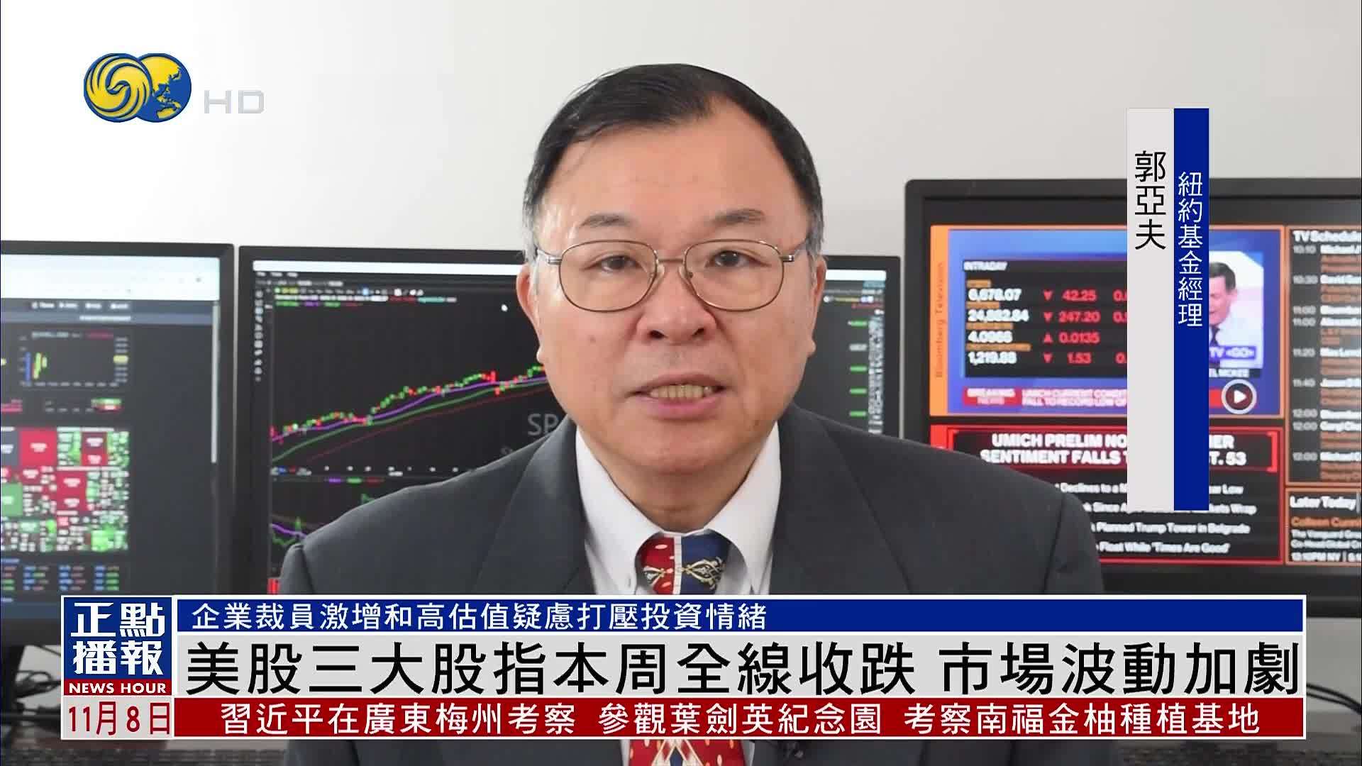 美股一周｜美股三大股指本周全线收跌 市场波动加剧