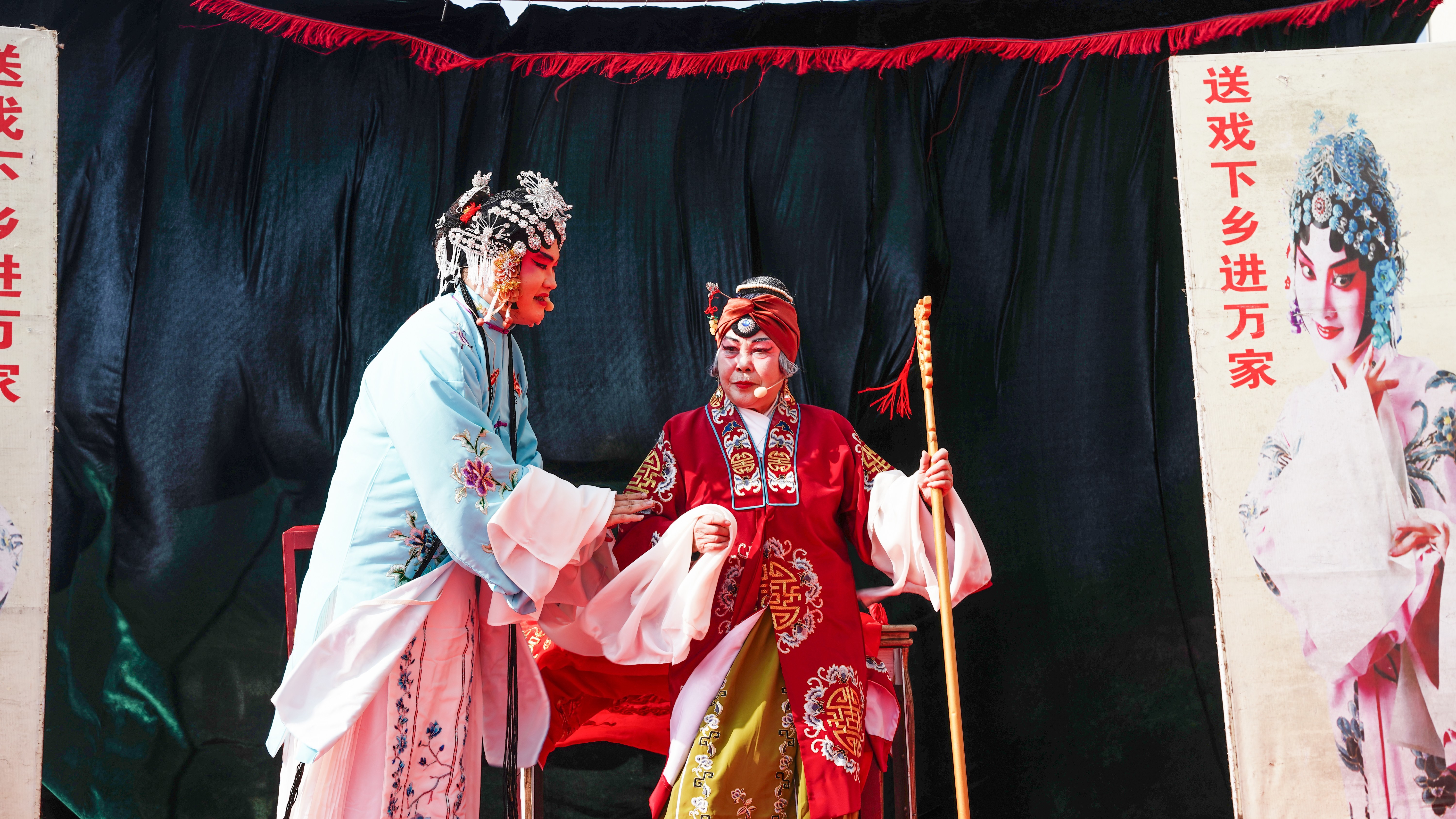 平度人·幸福家“乡风文明”平度市小戏小剧展演在李园街道火热开展