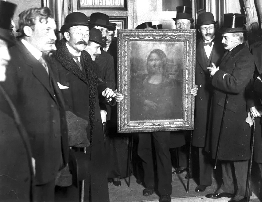 【史海回眸】1911年《蒙娜丽莎》被盗,万人“参观空墙”