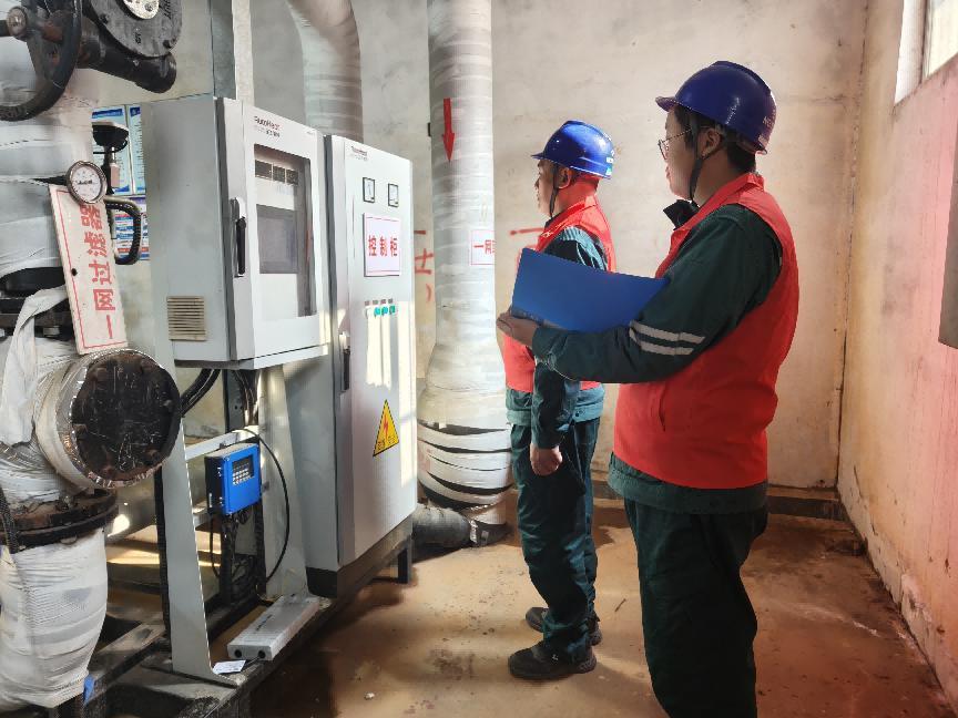 兖州供电中心走访问需保障供热企业用电