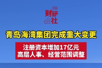 青岛海湾集团完成重大变更