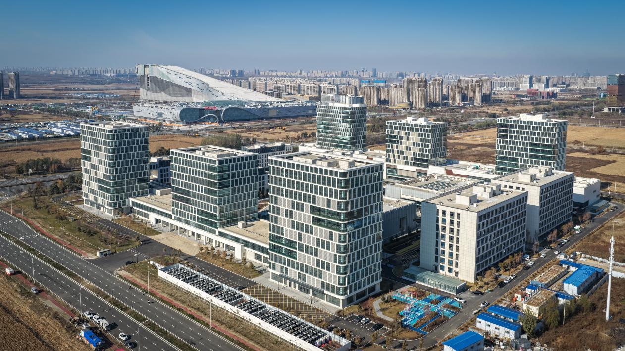 影视文创孵化园区一景。