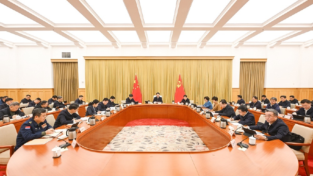 ▲11月5日下午，市委常委会举行会议，市委书记袁家军主持并讲话。记者 苏思 摄/视觉重庆