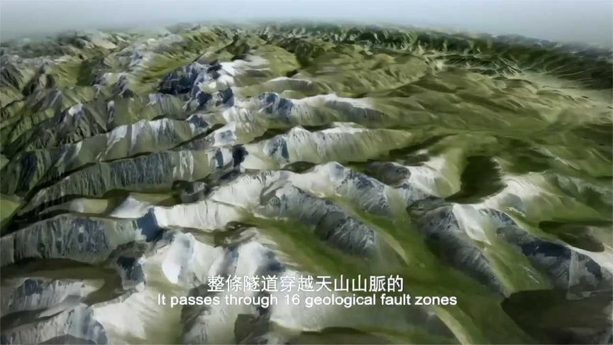 10年工期天山超级隧道，他们只用52个月就干完了，这个洞是关键