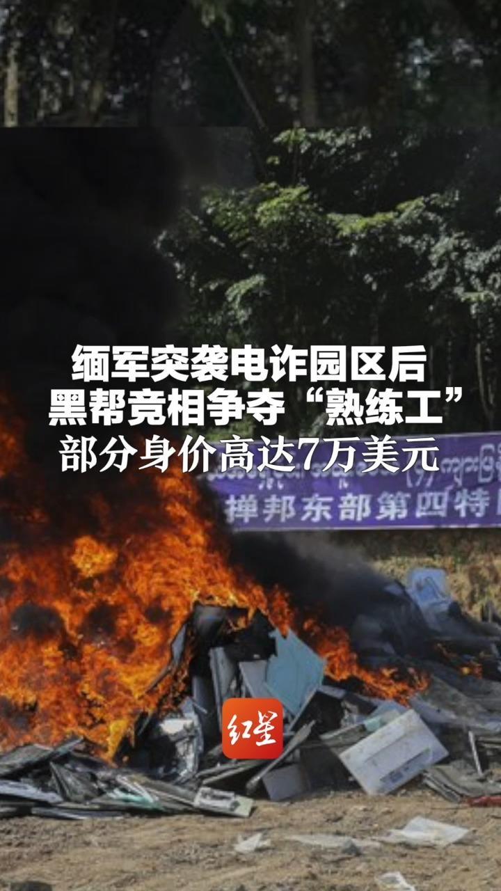 缅军突袭电诈园区后 数百名KK园区外逃人员1天内被招募  黑帮竞相争夺“熟练工”   部分身价高达7万美元