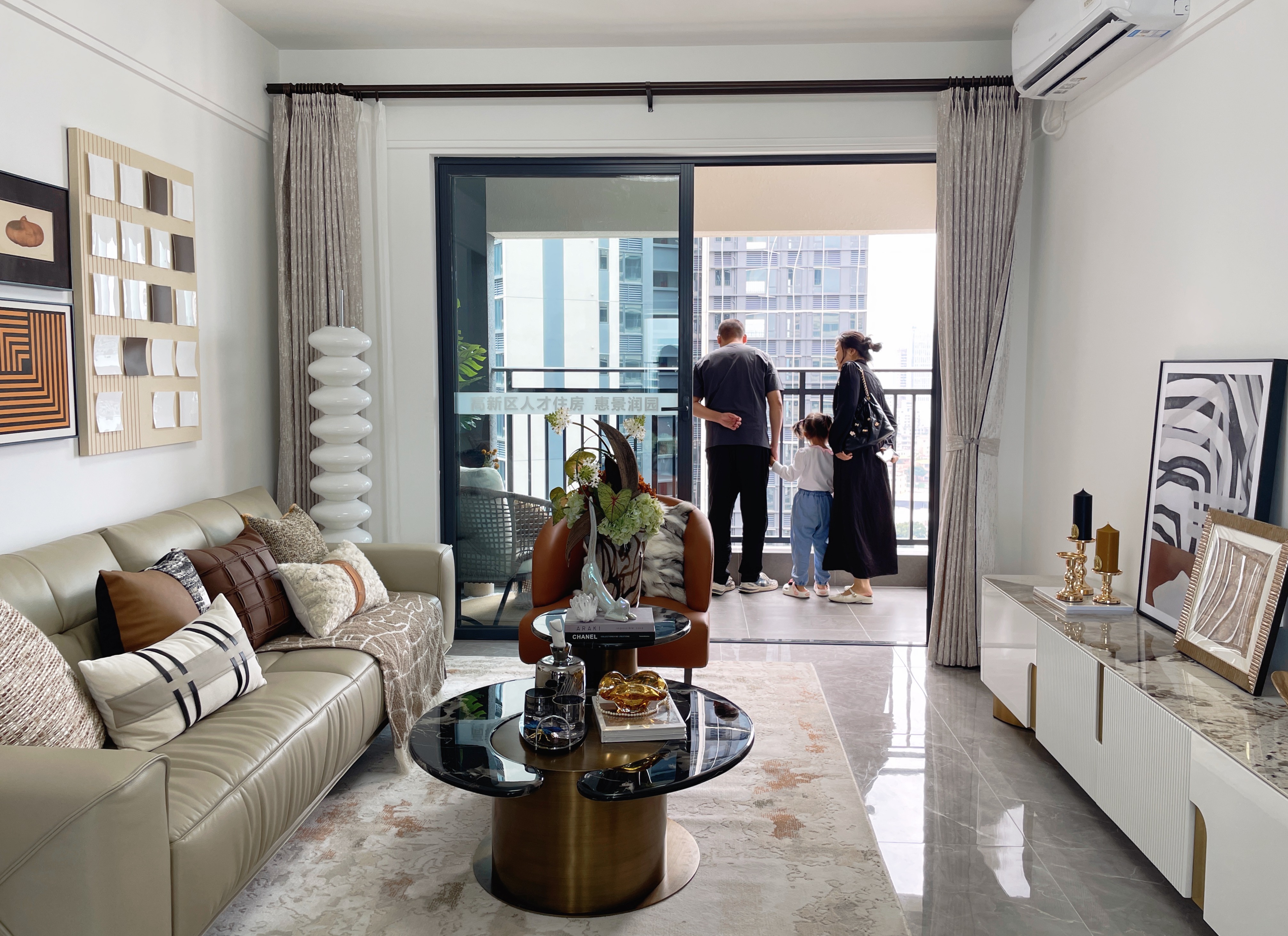 惠景润园样板房。