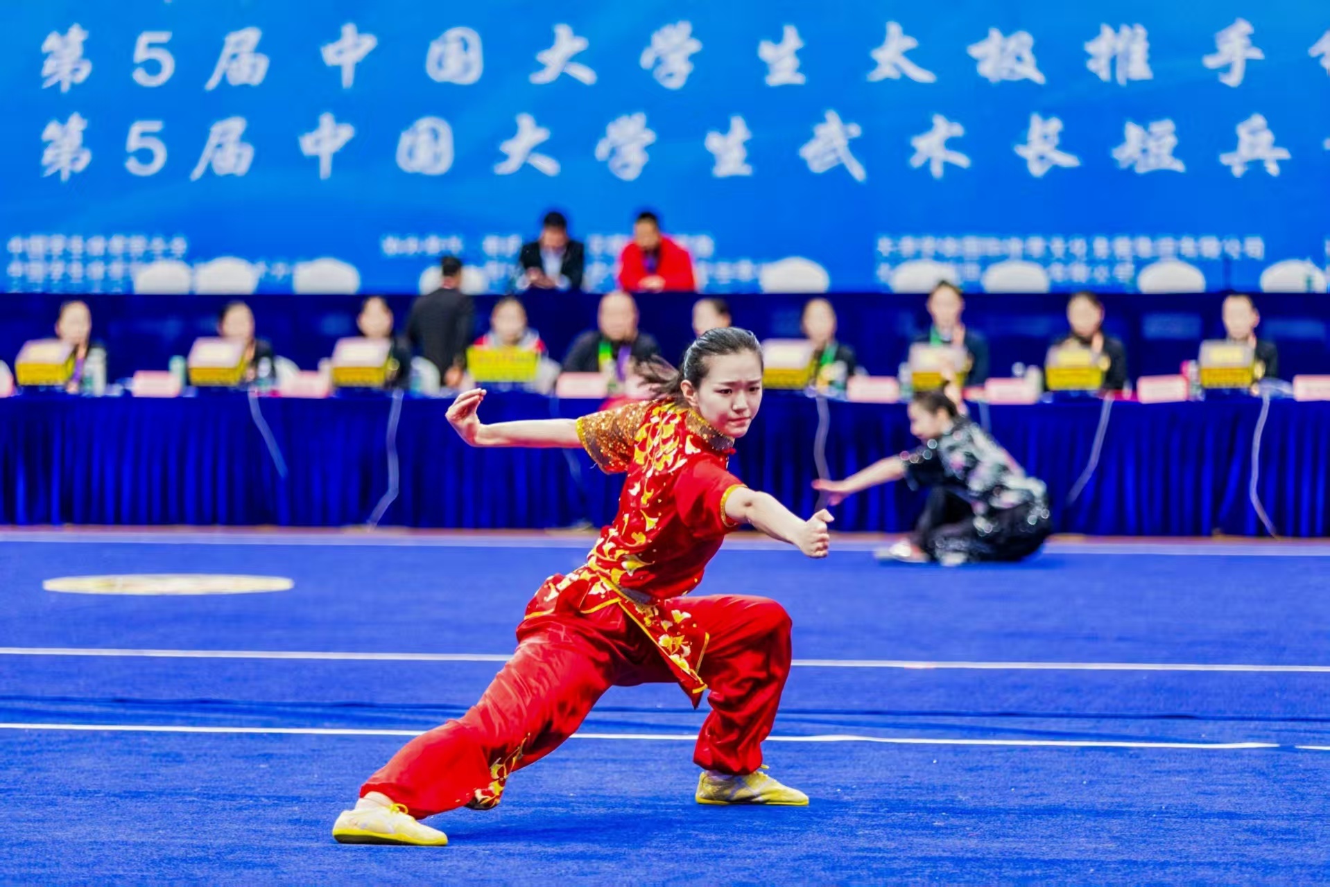 阚文萱查拳比赛