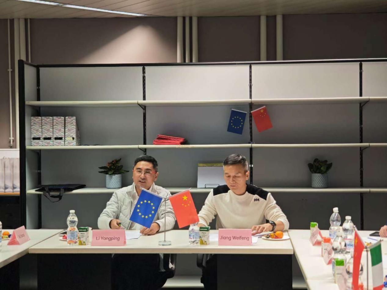 宁波市委常委、组织部部长蒋伟峰一行到访欧洲宁波总商会