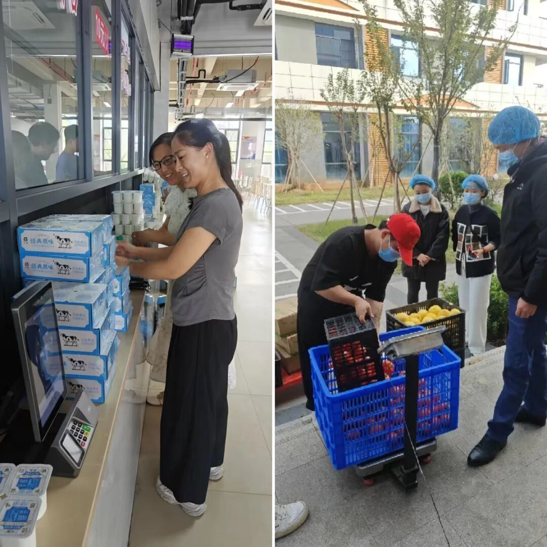 鹰潭市第十三中学家长参与食堂验菜