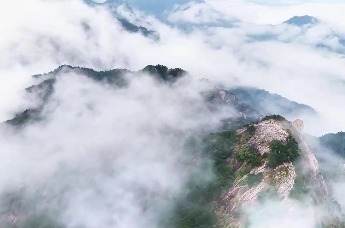 安徽九华山：花台景区秋意正浓