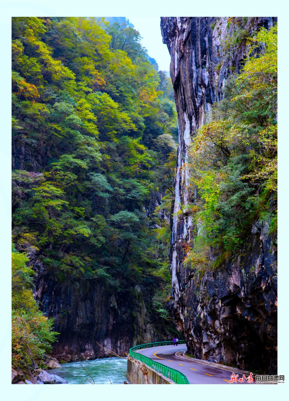 徽县嘉陵江大峡谷 四川省阆中市摄影家协会主席 傅开彬 摄
