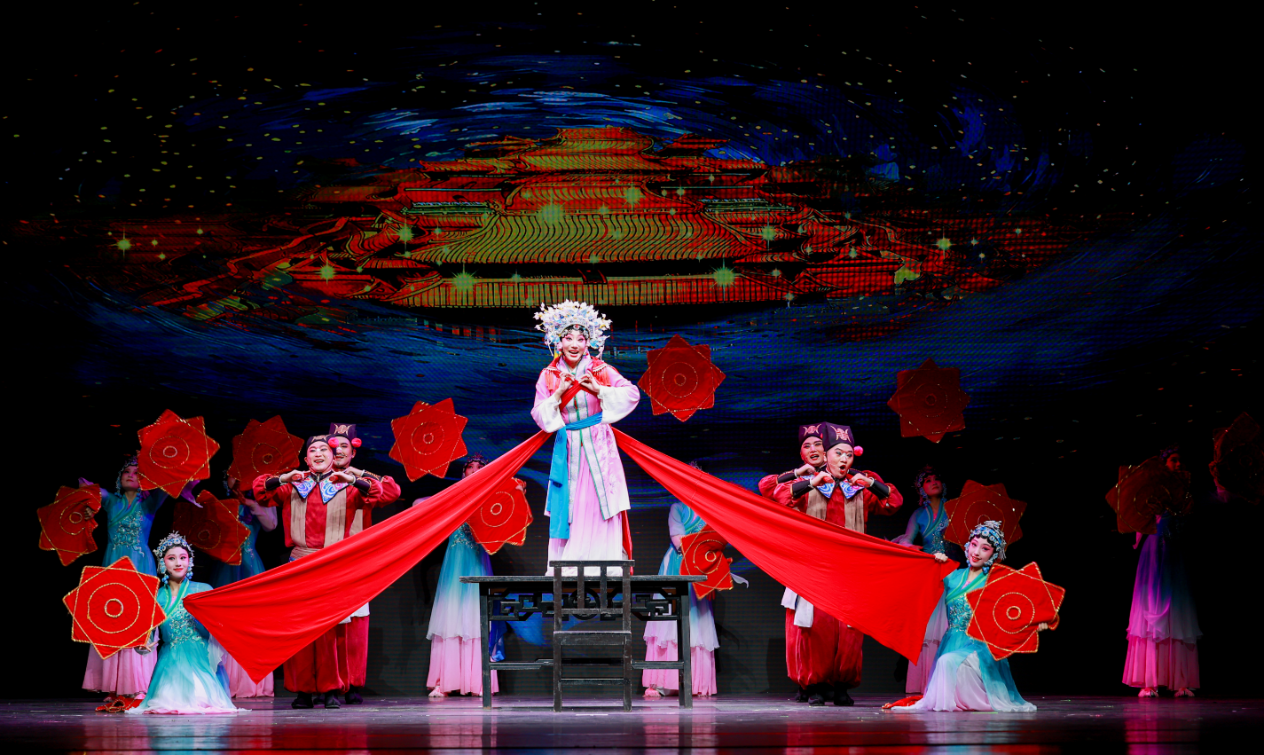 龙江剧《痴梦》剧照（图片由黑龙江省龙江剧艺术中心提供）