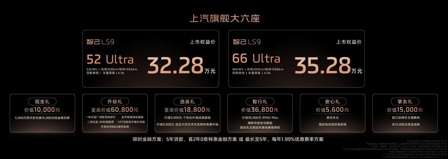 上汽旗舰大六座·智己LS9正式上市，售价32.28万元起_上汽智己汽车怎么样