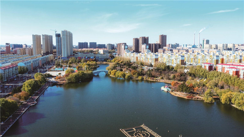 升级改造后的幸福公园全景。