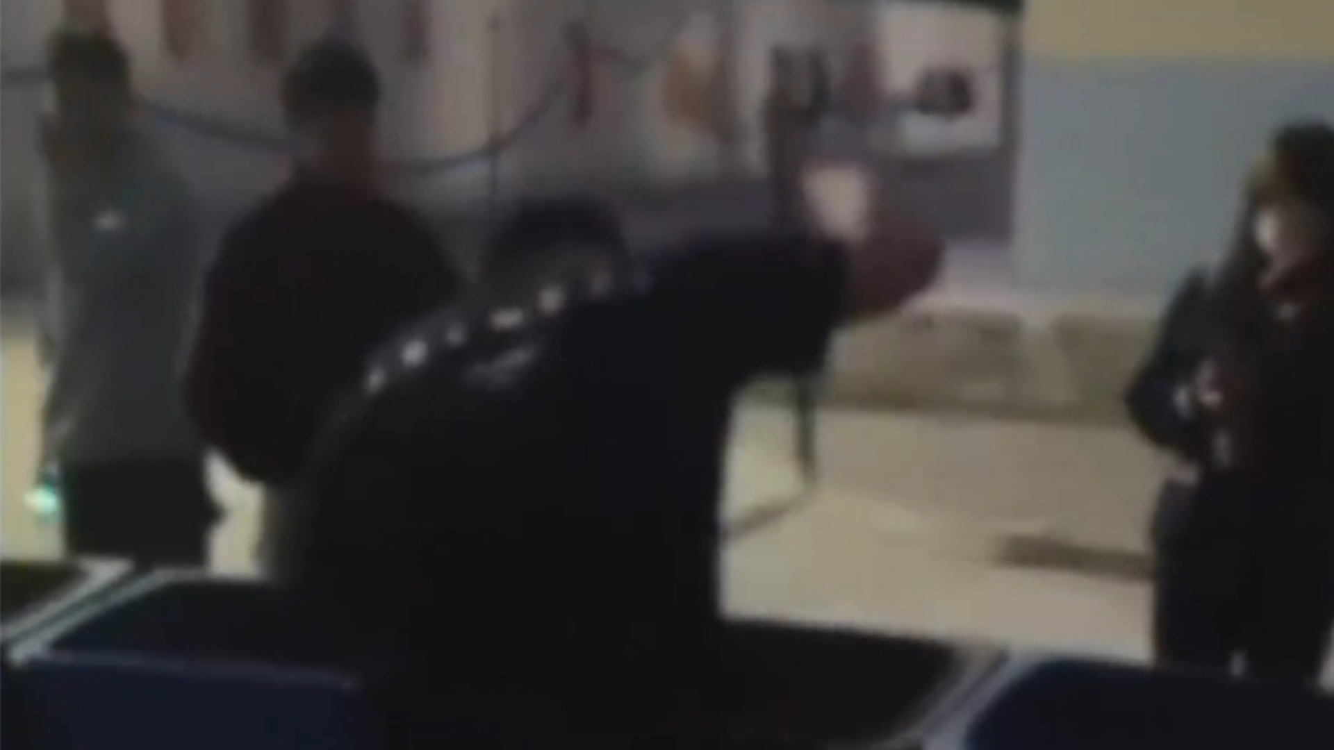 甘肃一职院学生持棍猛捅流浪狗，学校工作人员：该学生被流浪狗咬伤，反应有点过激