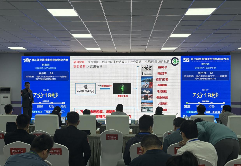 江西博士后在全国博创赛 受访者供图