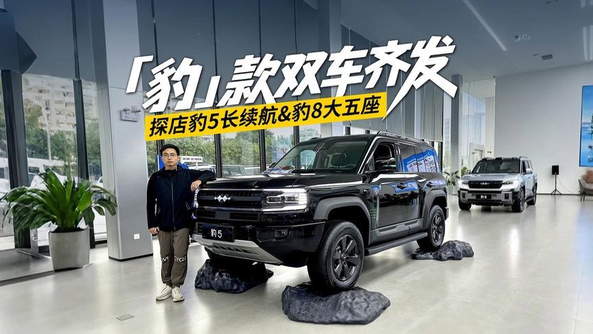 方程豹“豹”款双车齐发，探店豹5长续航&豹8大五座