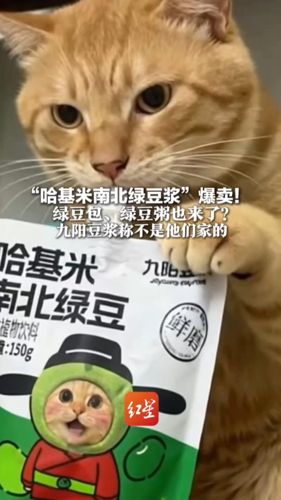 “哈基米南北绿豆浆”爆卖！绿豆包、绿豆粥也来了？九阳豆浆称不是他们家的 尚无人提交“哈基米南北绿豆”商标申请