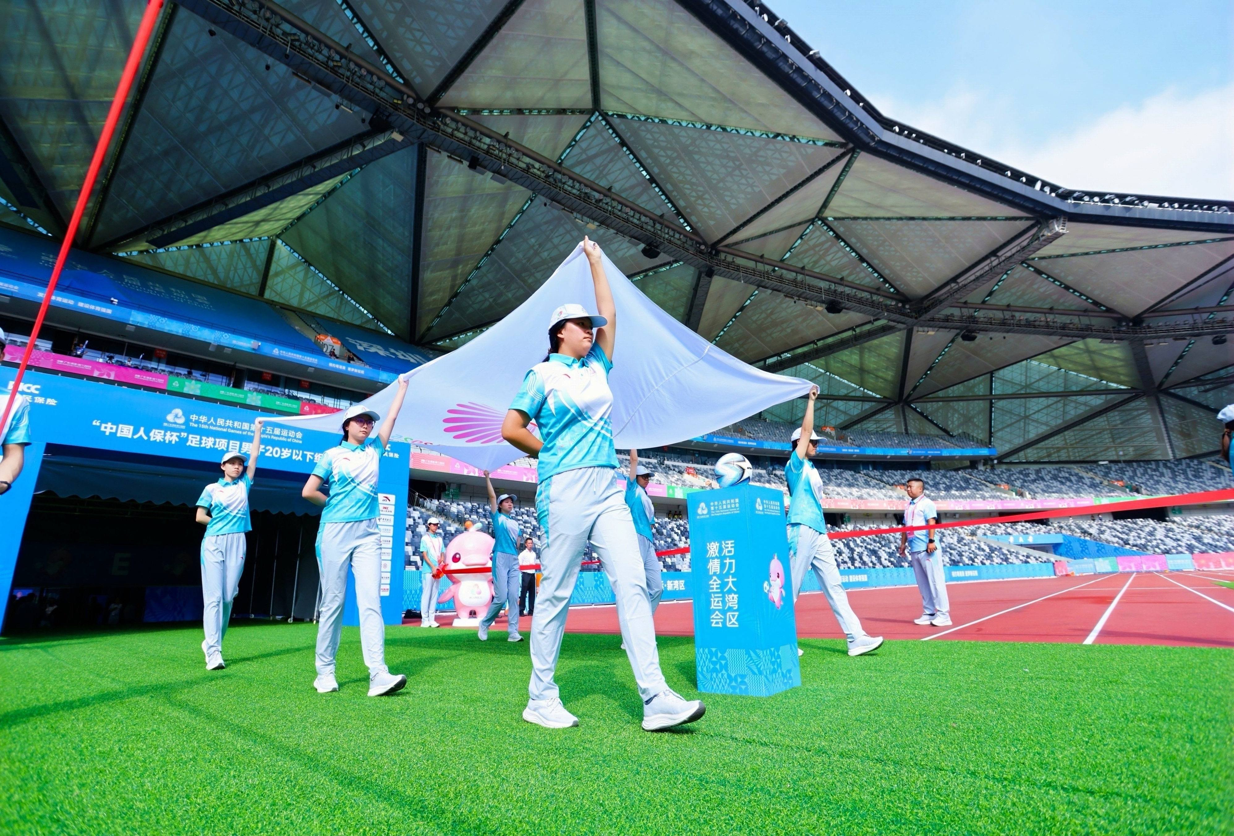 十五运会激战正酣,龙岗赛区喜迎开幕