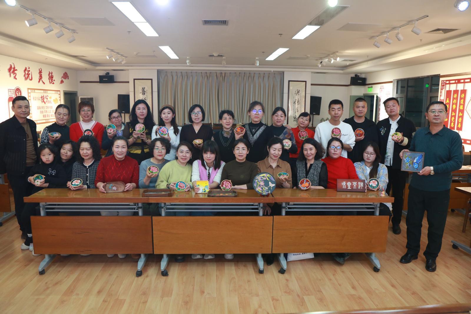△掐丝珐琅培训班学员成果展示