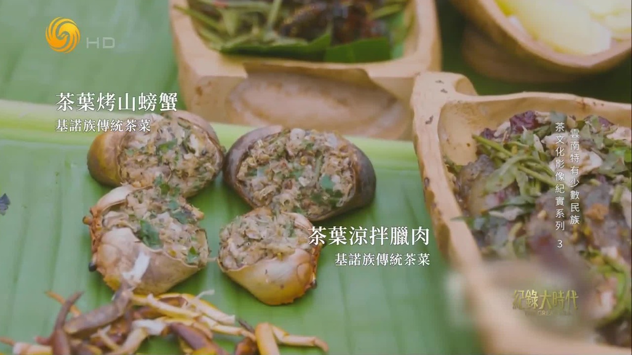 蚂蚁蛋、花蜘蛛、山螃蟹！基诺族人深入雨林找食材，搭配茶叶制作山野美味
