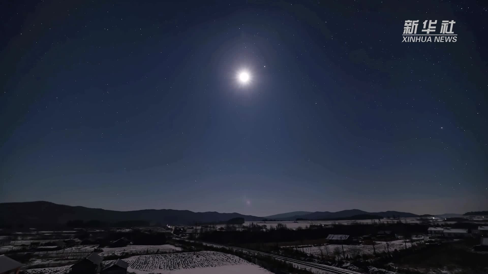 星空相册｜“双星伴月”来啦