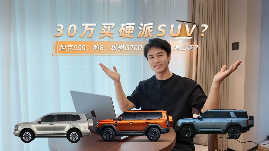 30万买硬派SUV？坦克500、豹8、纵横G700怎么选？