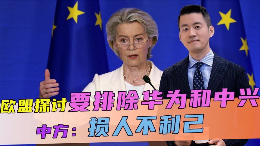 欧盟正在探讨，要排除华为和中兴，不到72小时，中方回了两句话