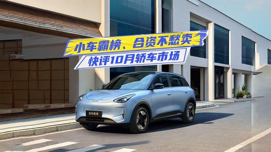快评10月轿车市场：纯电小车霸榜，合资依旧不愁卖