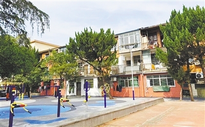 改造一新的老旧小区