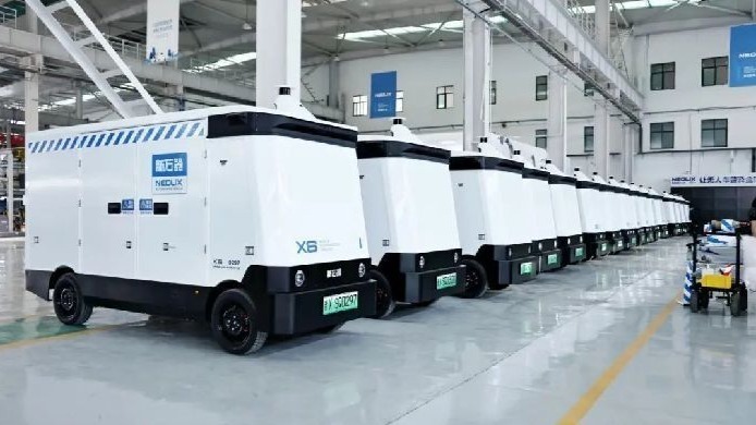 中国移动参与新石器无人车D轮融资