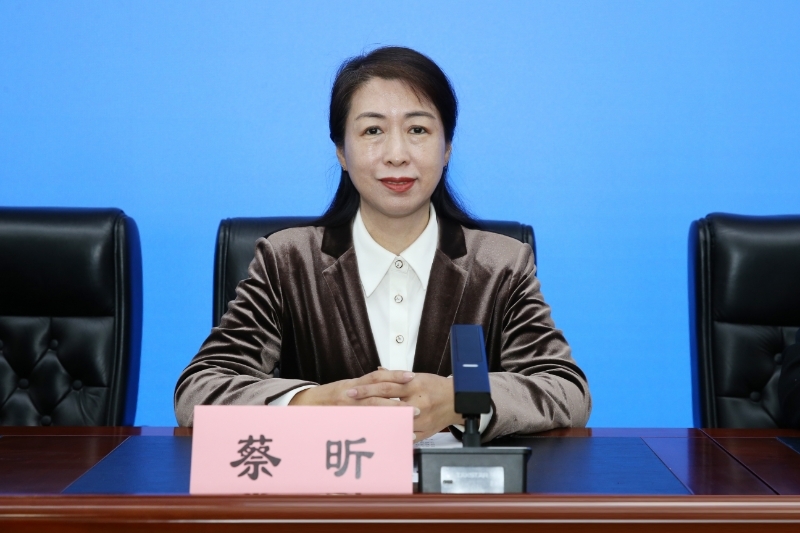 省卫健委医疗应急办一级调研员蔡昕